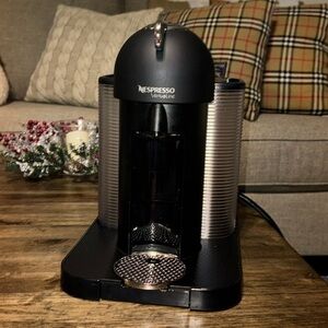 Nespresso Vertuo Line Matte Black Coffee Maker and Espresso Maker